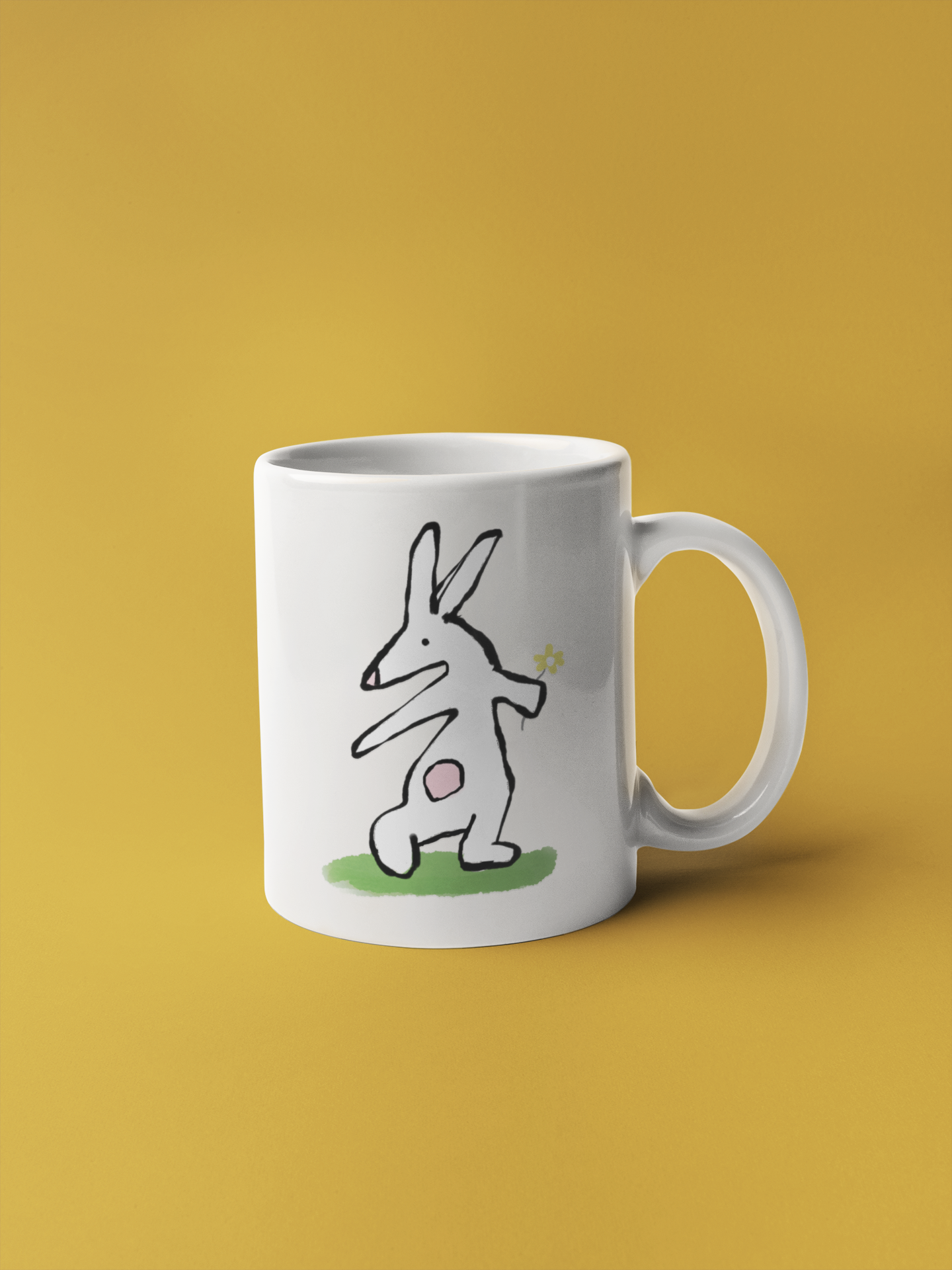 Rabbit Coffee Mug Ceramic, Rabbit Dad Mom Mug, Bunny Mug, Mug For Men –  Miette And Company